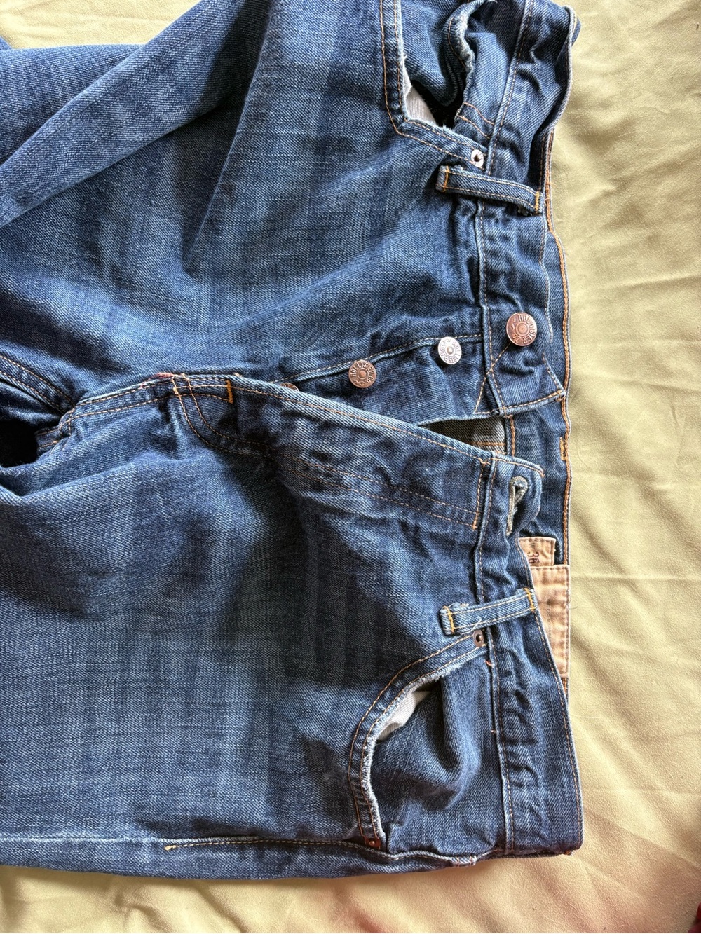 Hollister Men's Bootcut Jeans - Dark Blue